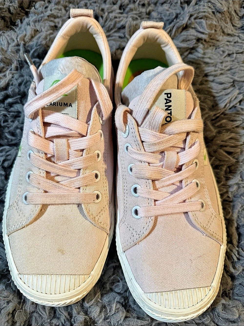 Cariuma x Pantone OCA Low Canvas Sneaker Pink